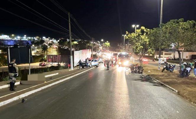 ACIDENTE MATA MOTOCICLISTA E DEIXA CICLISTA GRAVEMENTE FERIDO EM PATOS DE MINAS