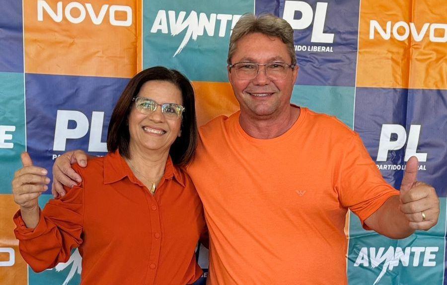 NOVO CONFIRMA PRÉ-CANDIDATURAS DE TARCÍSIO E BRASILINA A PREFEITO E VICE EM GUARDA-MOR
