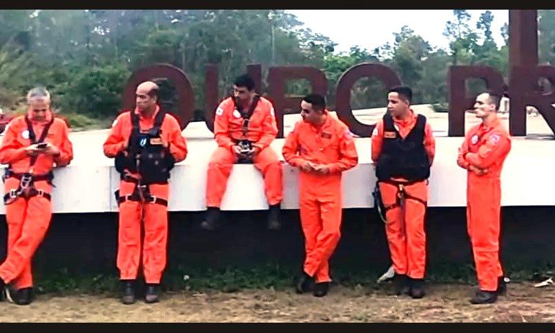 QUEDA DE HELICÓPTERO DO CORPO DE BOMBEIROS MATA SEIS TRIPULANTES EM OURO PRETO