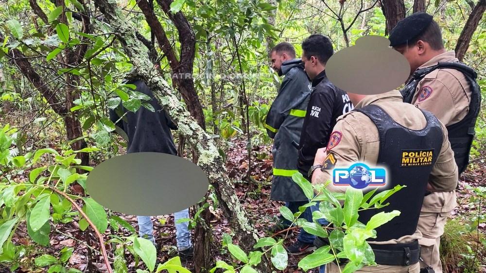 MULHER ENCONTRA CADÁVER DE HOMEM DESAPARECIDO EM COROMANDEL