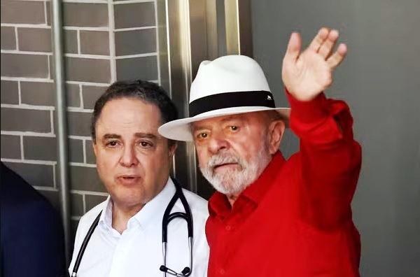 LULA É LIBERADO PARA TRABALHAR APÓS RESULTADO DE EXAME DE TOMOGRAFIA