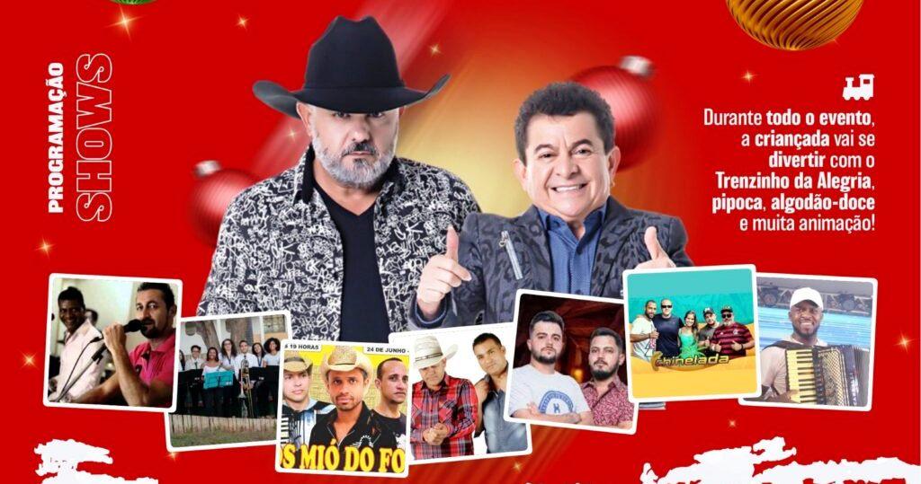 VAZANTE TERÁ EXTENSA PROGRAMAÇÃO DE SHOWS NESTE FINAL DE ANO