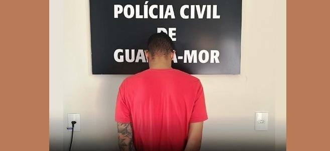 AUTOR DE HOMICÍDIO EM ARAGUARI É PRESO PELA POLÍCIA CIVIL DE VAZANTE EM GUARDA-MOR