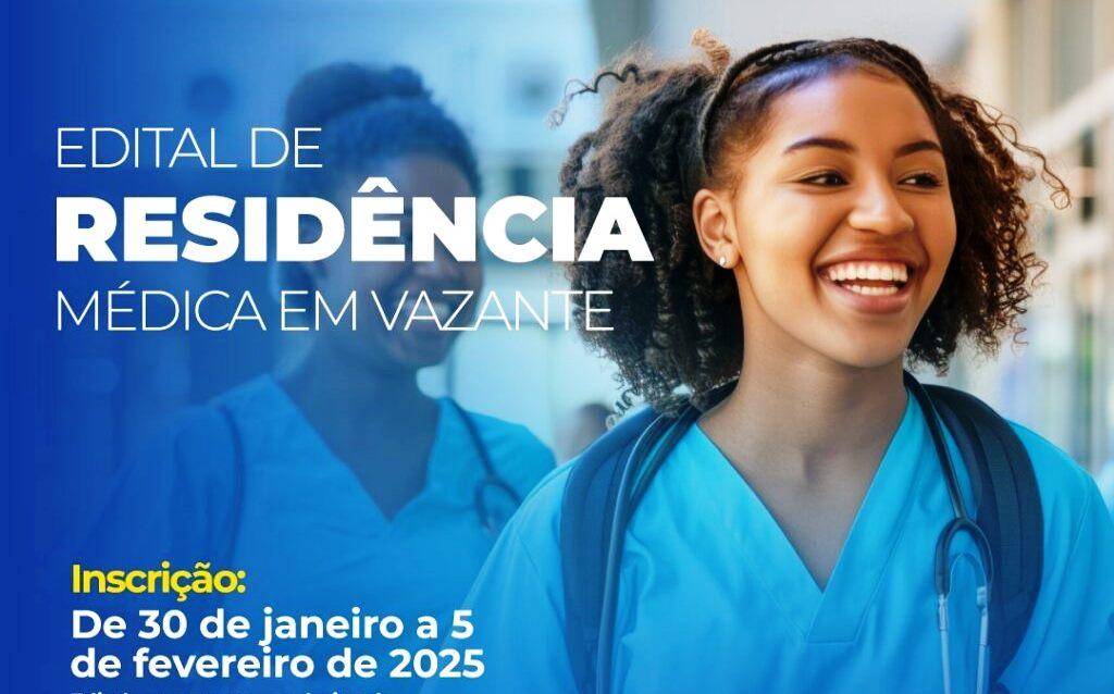 PREFEITURA DE VAZANTE ABRE INSCRIÇÕES PARA PROCESSO SELETIVO DE RESIDÊNCIA MÉDICA 2025