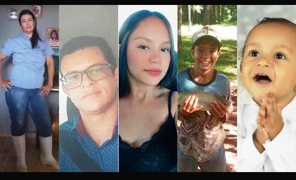 POLÍCIA LIBERA MOTORISTA ENVOLVIDO EM ACIDENTE QUE MATOU CINCO PESSOAS DA MESMA FAMÍLIA NA MGC-452