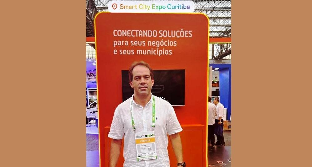 PREFEITO DE VAZANTE PARTICIPA DO SMART CITY EXPO EM CURITIBA