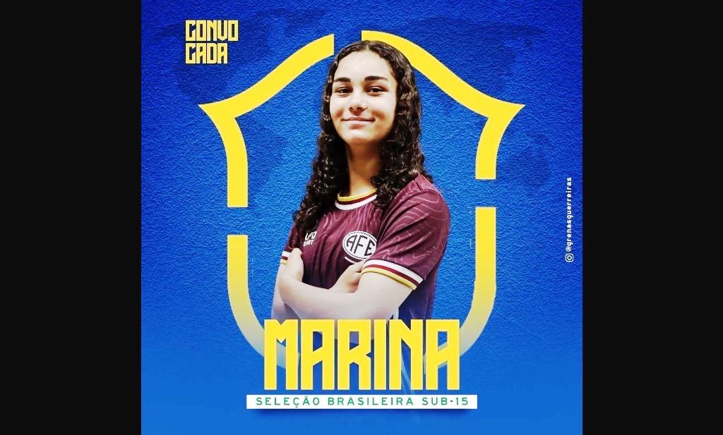 ADOLESCENTE DE VAZANTE DESPONTA NO FUTEBOL FEMININO NACIONAL