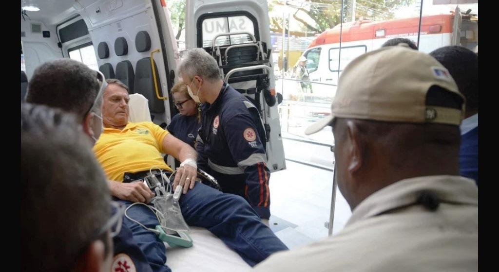 BOLSONARO FOI INTERNADO ÀS PRESSAS APÓS PASSAR MAL NO RIO GRANDE DO NORTE