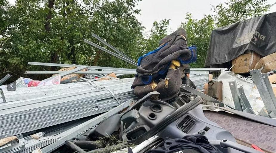 CAMINHONEIRO FICA PRESO ÀS FERRAGENS APÓS ACIDENTE NO MUNICÍPIO DE LAGOA GRANDE