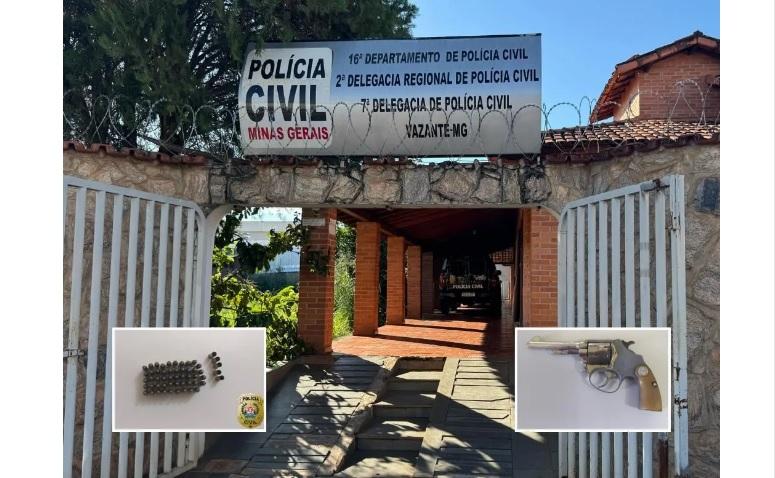 JOVEM QUE ASSALTOU RELOJOARIA EM PRESIDENTE OLEGÁRIO É PRESO EM VAZANTE