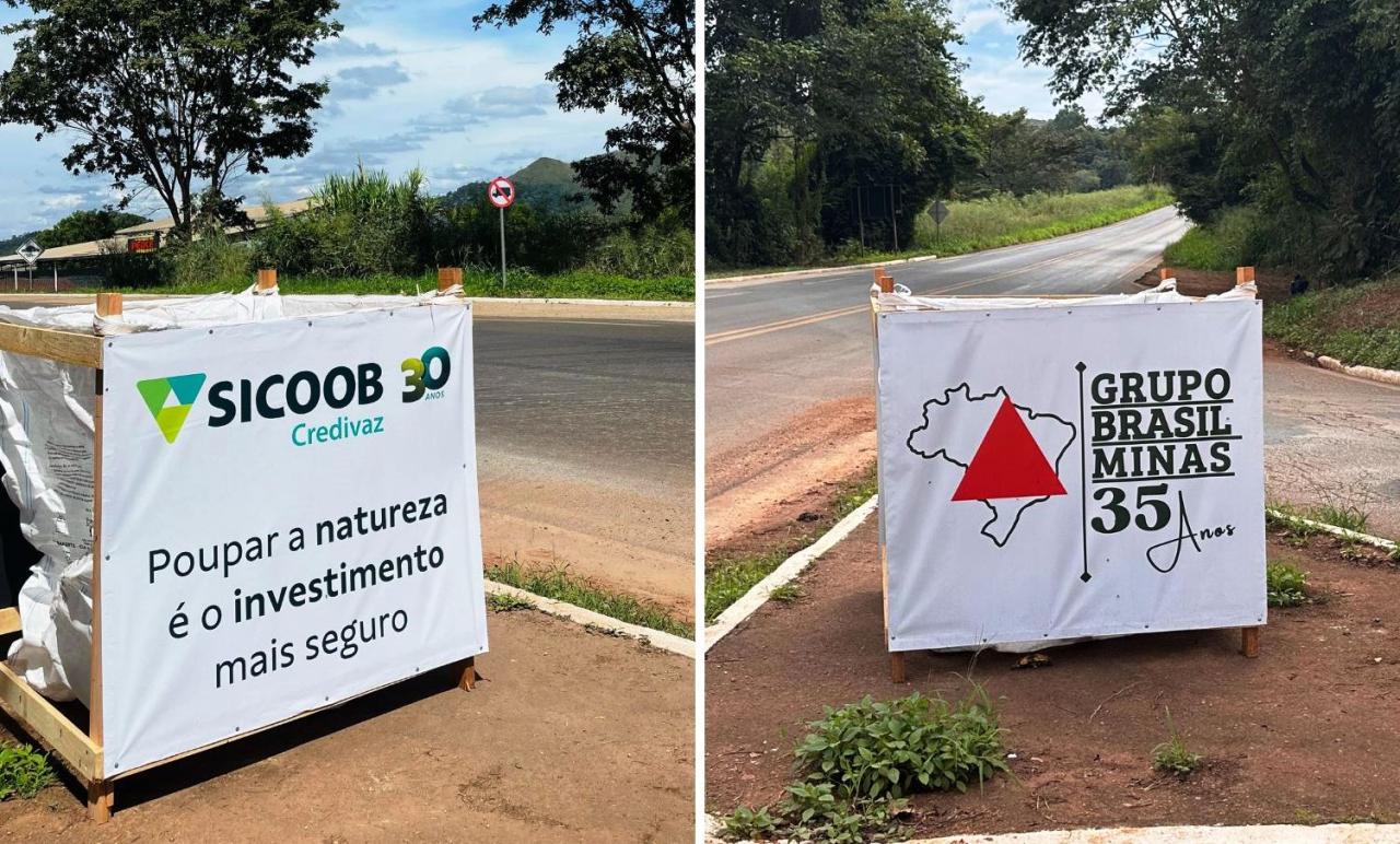 SICOOB CREDIVAZ E MADEIREIRA BRASIL MINAS PROMOVEM AÇÃO AMBIENTAL NA FESTA DA LAPA