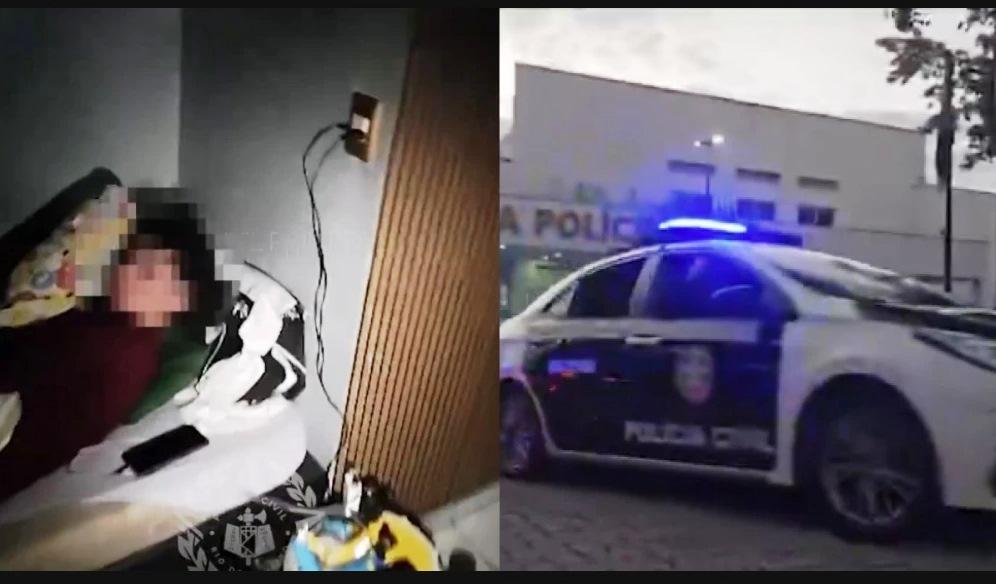 PC DIVULGA IMAGENS DA PRISÃO DO SUSPEITO DE PLANEJAR ATAQUE A SHOW DE LADY GAGA