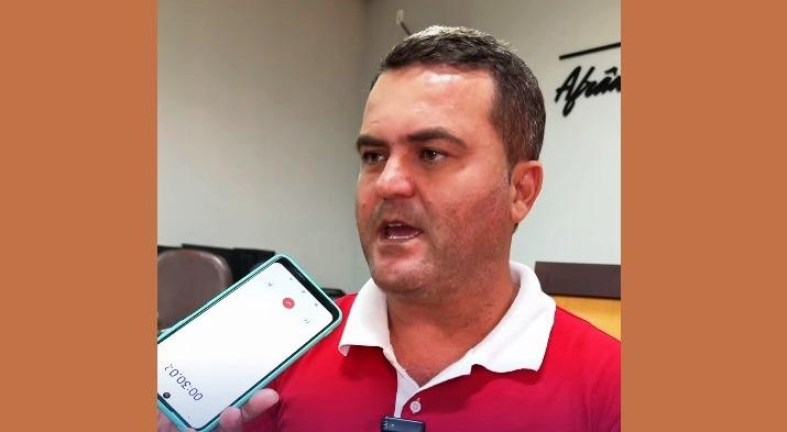 VEREADOR JUSTIFICA VOTO CONTRA A DESTINAÇÃO DE RECURSOS PARA EVENTOS CULTURAIS EM VAZANTE