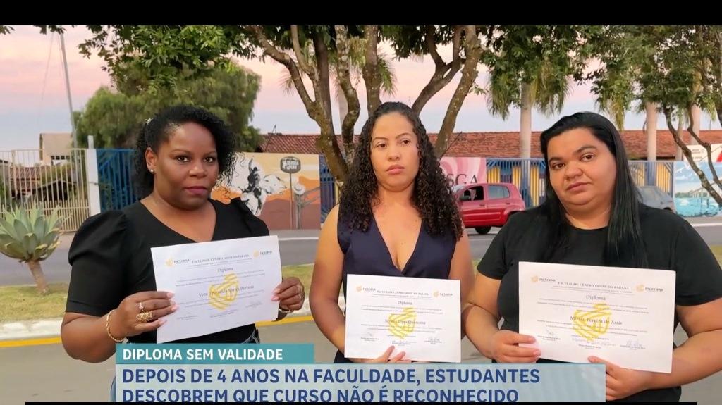 ESTUDANTES DE SÃO GONÇALO DO ABAETÉ DESCOBREM QUE DIPLOMAS DE FACULDADE SÃO FALSOS