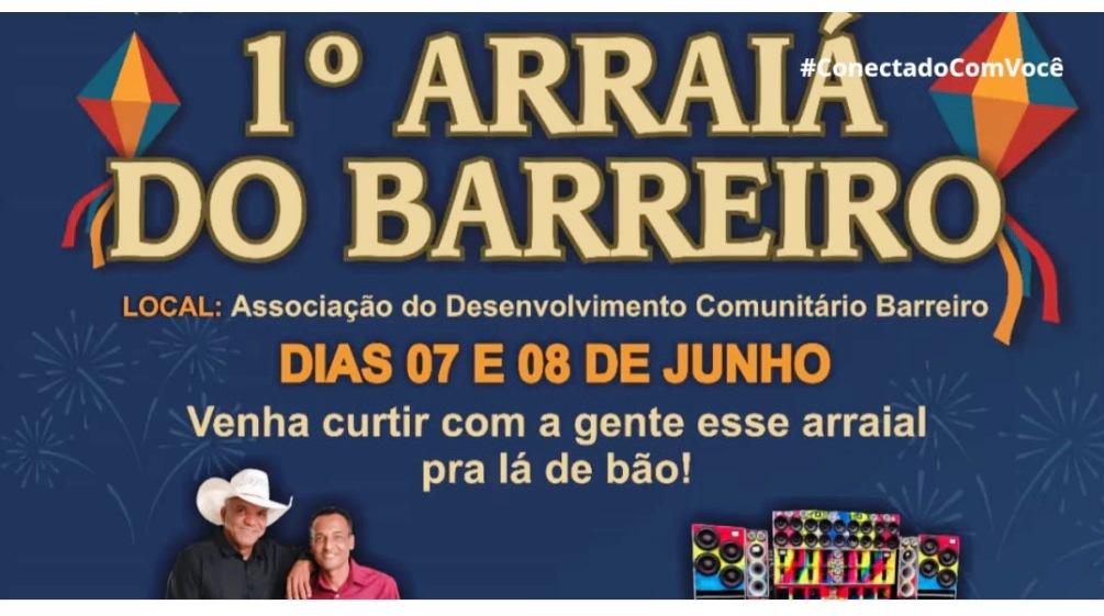 FESTA NA COMUNIDADE DO BARREIRO VAI RESSALTAR TRADIÇÕES CULTURAIS DE VAZANTE