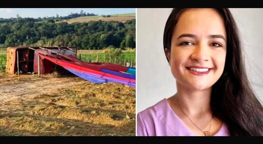 MINEIRA MORRE EM QUEDA DE BALÃO EM ÁREA RURAL NO INTERIOR DE SÃO PAULO