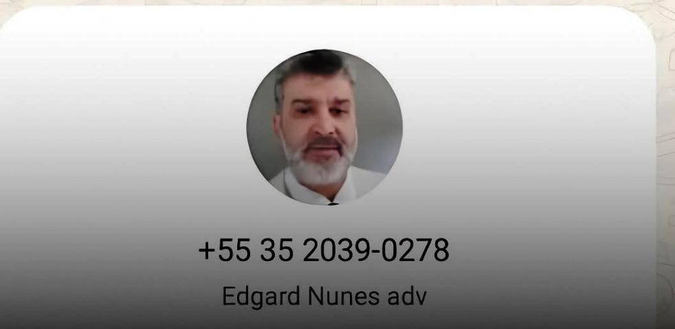ADVOGADO DE VAZANTE ALERTA PARA RISCO DE GOLPES COM USO DO SEU NOME NO WHATSAPP