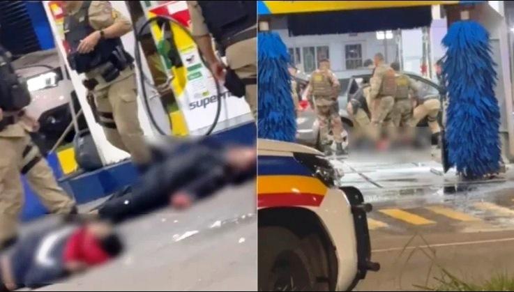 PERSEGUIÇÃO POLICIAL TERMINA COM CINCO CRIMINOSOS MORTOS E DOIS AGENTES FERIDOS EM ARAGUARI