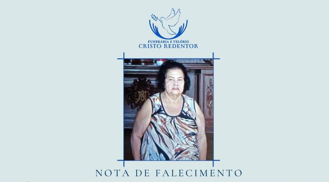 LAMENTAMOS COMUNICAR O FALECIMENTO DE LUZIA CAIXETA DA SILVA