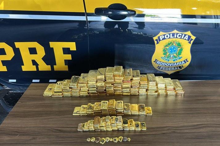 OPERAÇÃO CONTRA GARIMPO ILEGAL APREENDE MAIOR QUANTIDADE DE OURO DA HISTÓRIA DA PRF