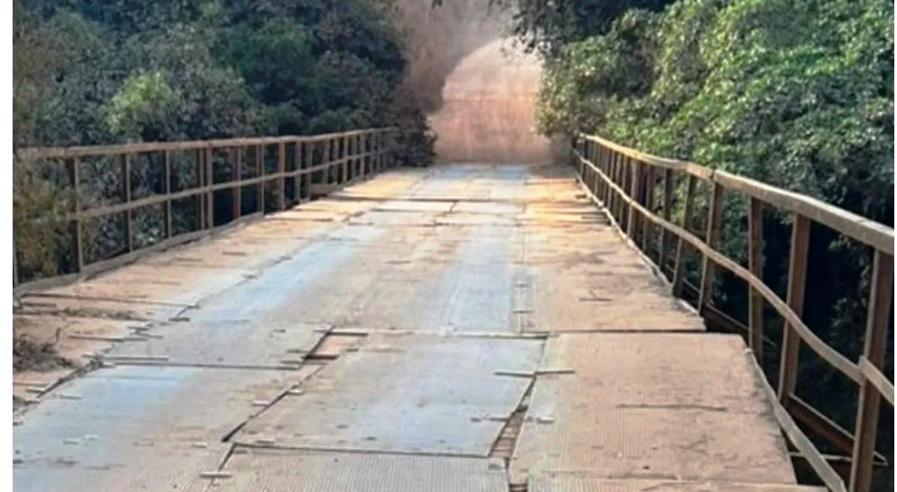 PONTE NA DIVISA LAGAMAR/PATOS DE MINAS PROSSEGUE INTERDITADA PELA POLÍCIA RODOVIÁRIA