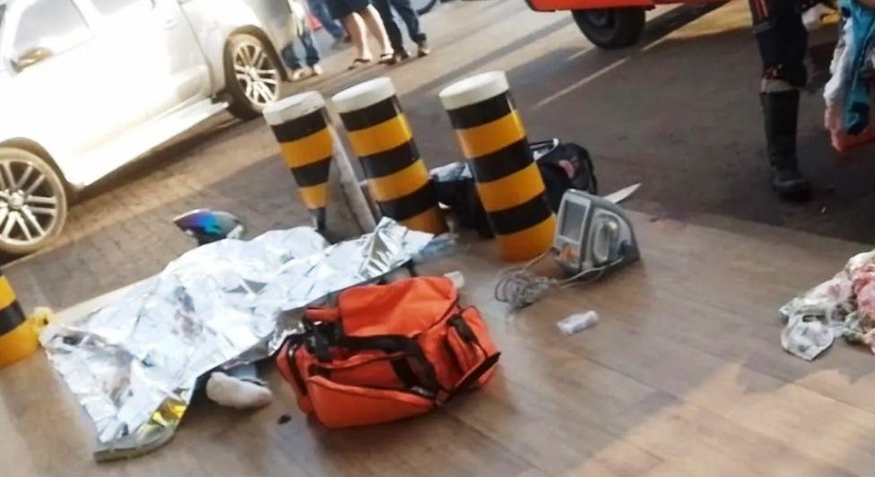 VÍDEO MOSTRA ACIDENTE VIOLENTO DE MOTO COM VÍTIMA FATAL EM PATOS DE MINAS