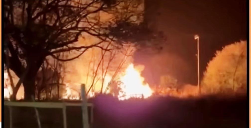 IMAGENS DE INCÊNDIOS FLORESTAIS VIRALIZAM NAS REDES SOCIAIS EM VAZANTE