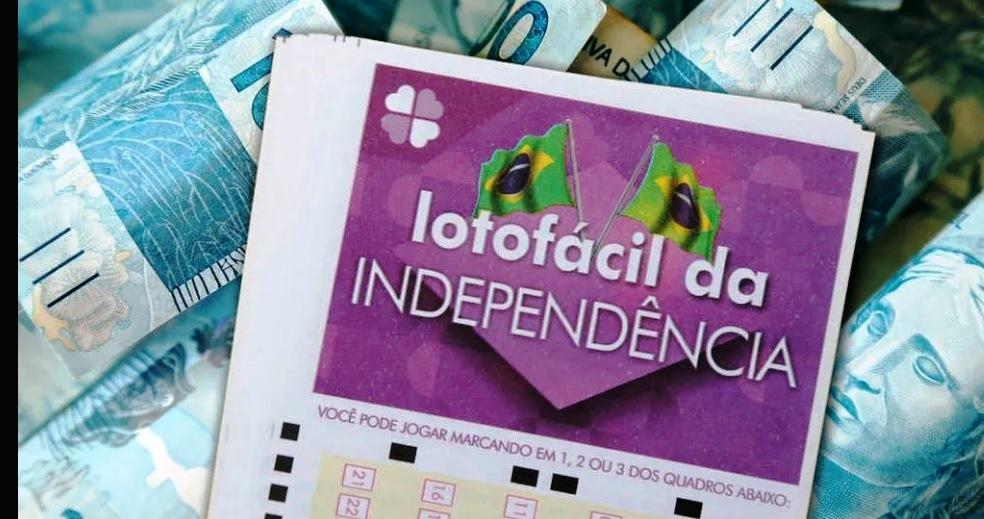 LOTOFÁCIL DA INDEPENDÊNCIA SORTEIA PRÊMIO DE R$ 220 MILHÕES NESTE SÁBADO (6)
