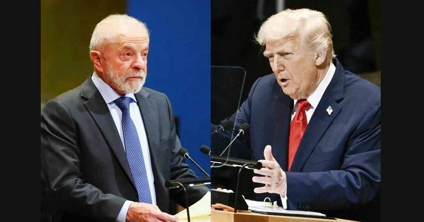 LULA CONVERSA COM DONALD TRUMP E PEDE FIM DE TARIFAÇO A PRODUTOS BRASILEIROS