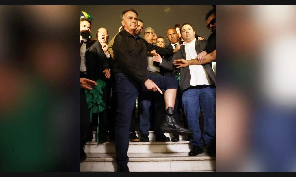 BOLSONARO TENTOU ROMPER TORNOZELEIRA E TINHA INTENÇÃO DE FUGA