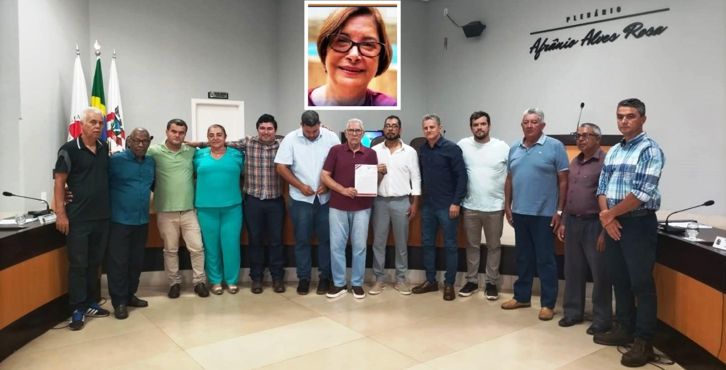 CÂMARA MUNICIPAL DE VAZANTE FAZ HOMENAGEM PÓSTUMA À EX-VEREADORA MAGDA MORATO
