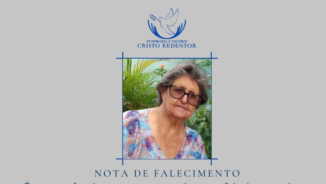 LAMENTAMOS COMUNICAR O FALECIMENTO DE TEREZINHA CLEMENTINA DE OLIVEIRA FONSECA