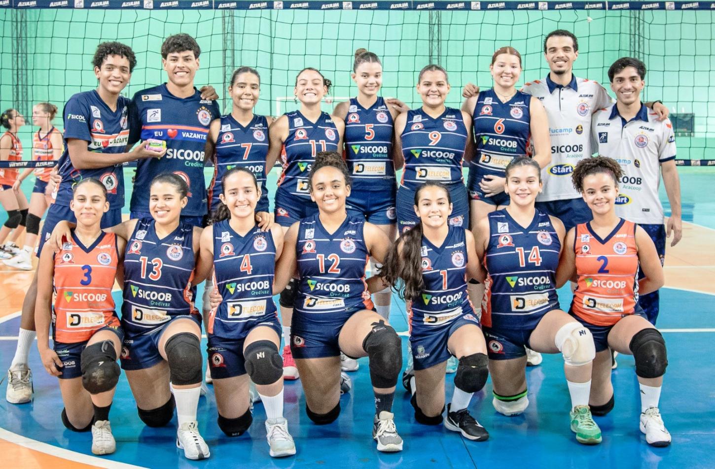 VAZANTE RECEBE ÚLTIMA ETAPA DA TAÇA TRIÂNGULO DE VOLEIBOL NESTE DOMINGO