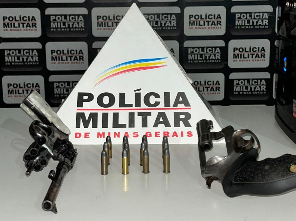 DONO DE BAR TEM ARMAS DE FOGO APREENDIDAS PELA POLÍCIA MILITAR EM VAZANTE