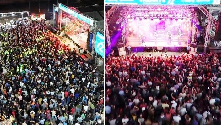 DUPLA RICK & RENNER ATRAI GRANDE PÚBLICO NA ABERTURA DA FESTA DOS 72 ANOS DE VAZANTE