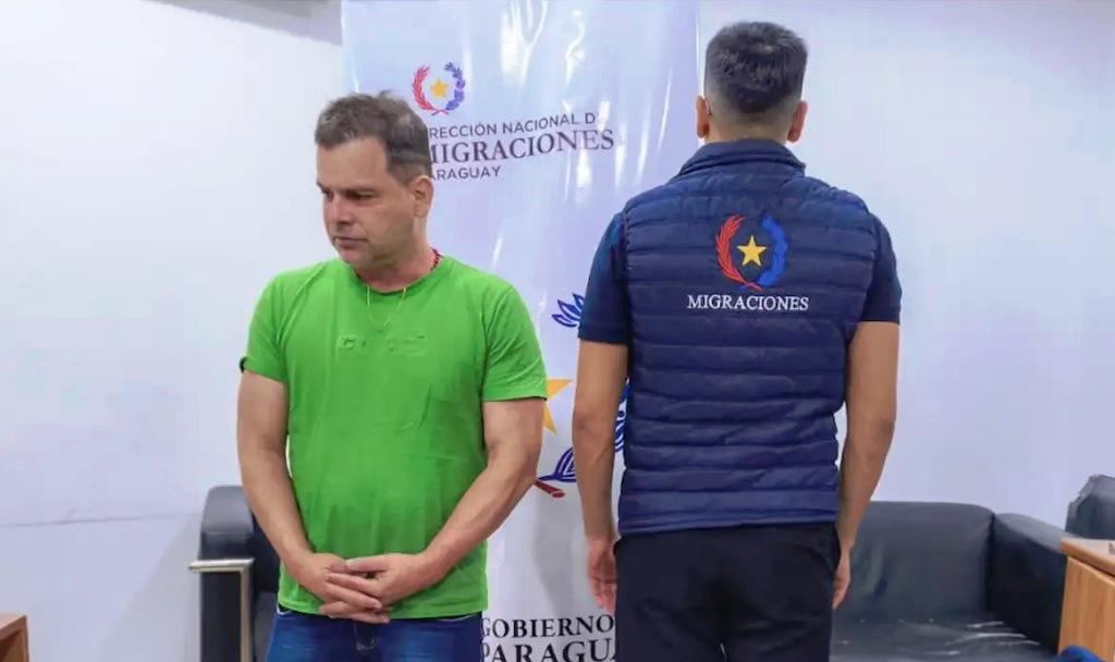 EX-DIRETOR DA PRF ROMPE TORNOZELEIRA ELETRÔNICA E ACABA PRESO NO PARAGUAI