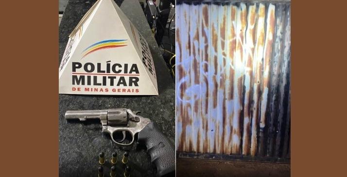 HOMENS ATIRAM CONTRA RESIDÊNCIA E SÃO PRESOS PELA PM EM GUARDA-MOR