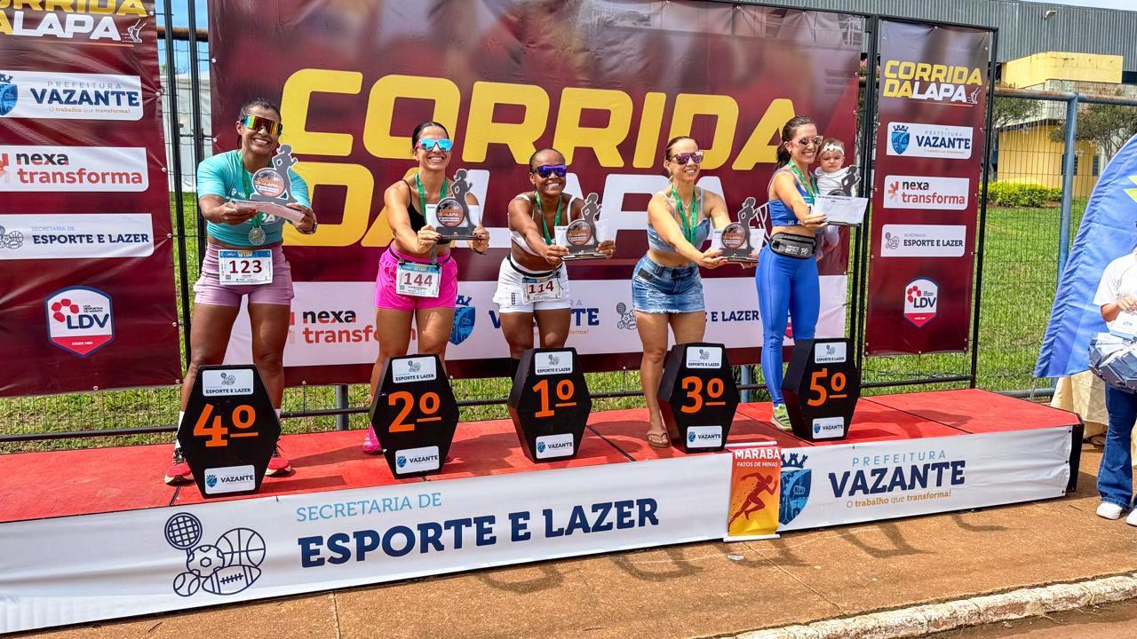 MAIS DE 200 ATLETAS PARTICIPARAM DA 16ª CORRIDA DA LAPA EM VAZANTE