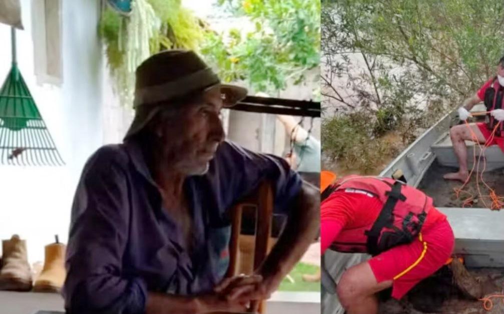 IDOSO LEVADO POR CORRENTEZA DE CÓRREGO EM JOÃO PINHEIRO É ENCONTRADO MORTO PRÓXIMO AO RIO SÃO FRANCISCO