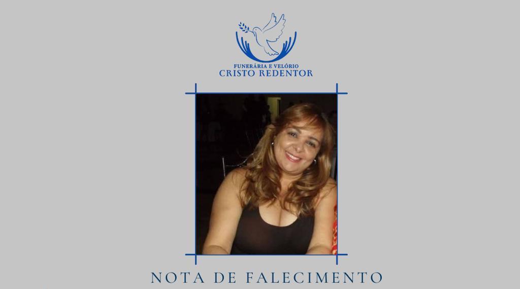 LAMENTAMOS COMUNICAR O FALECIMENTO DE MARCIA CLENES ROCHA