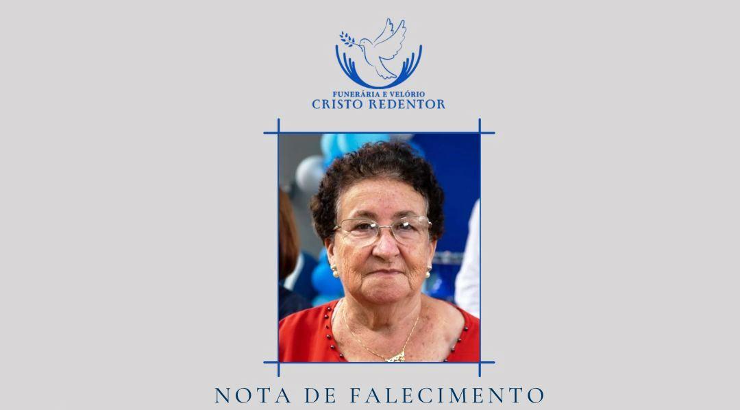 LAMENTAMOS COMUNICAR O FALECIMENTO DE ODÍLIA GONÇALVES DE ARAÚJO