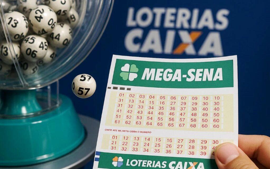 MEGA-SENA ACUMULA E PODE PAGAR PRÊMIO ESTIMADO EM R$ 63 MILHÕES