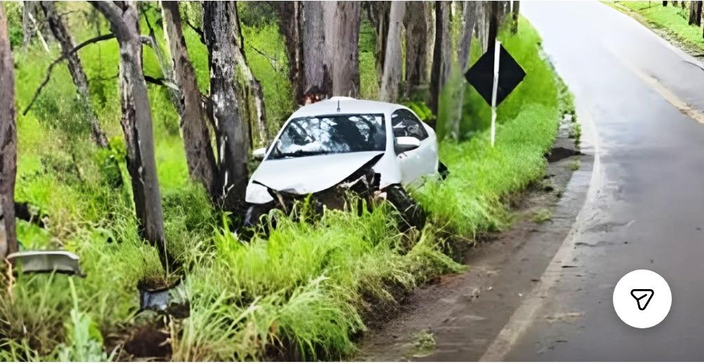 MORADOR DE VAZANTE É VÍTIMA DE ACIDENTE NA MGC-354 NO MUNICÍPIO DE LAGAMAR