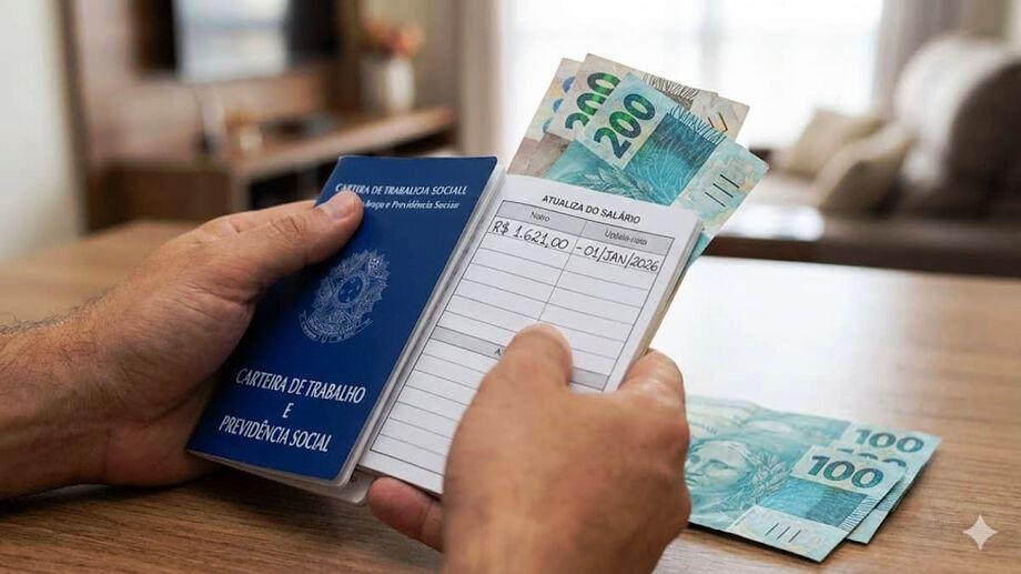 NOVO VALOR DO SALÁRIO MÍNIMO ENTROU EM VIGOR NESTA QUINTA-FEIRA (1º)