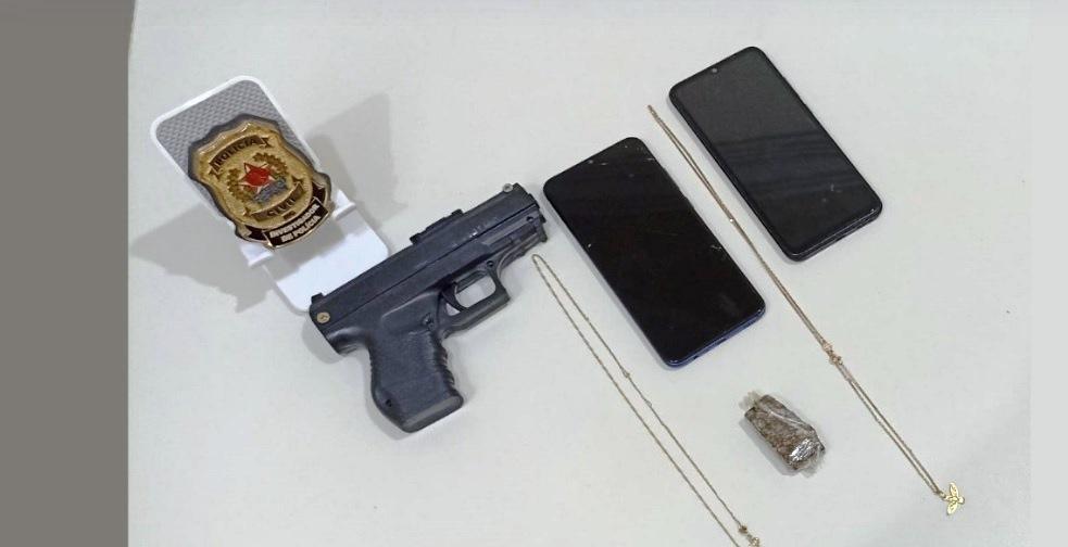 OPERAÇÃO POLICIAL CUMPRE MANDADO DE PRISÃO E APREENDE JOIAS EM VAZANTE