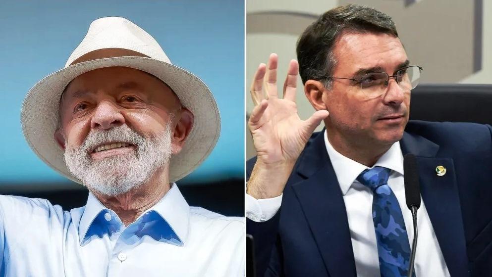 PESQUISA APONTA DERROTA DE LULA PARA FLÁVIO BOLSONARO NO SEGUNDO TURNO DAS ELEIÇÕES/2026