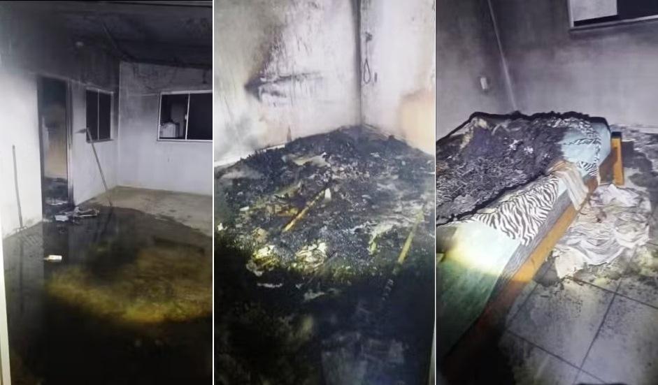 HOMEM VICIADO EM APOSTAS ONLINE ATEIA FOGO NA CASA APÓS MULHER PEDIR A SEPARAÇÃO