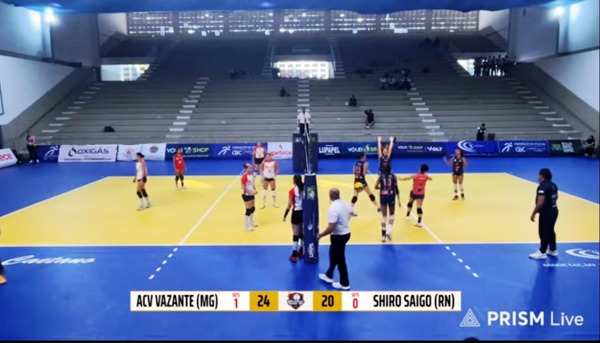 ACADEMIA DO VÔLEI DE VAZANTE DISPUTA VAGA NAS SEMIFINAIS DO CBI SUB-19 FEMININO