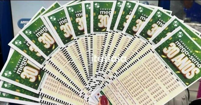 APOSTAS NA MEGA-SENA 30 ANOS SERÃO INICIADAS NO DIA 26 DE ABRIL
