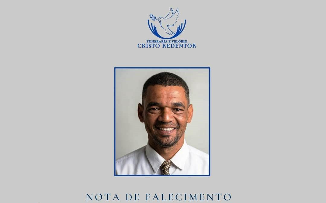 LAMENTAMOS COMUNICAR O FALECIMENTO DE VALDISON FERNANDES DE SOUZA